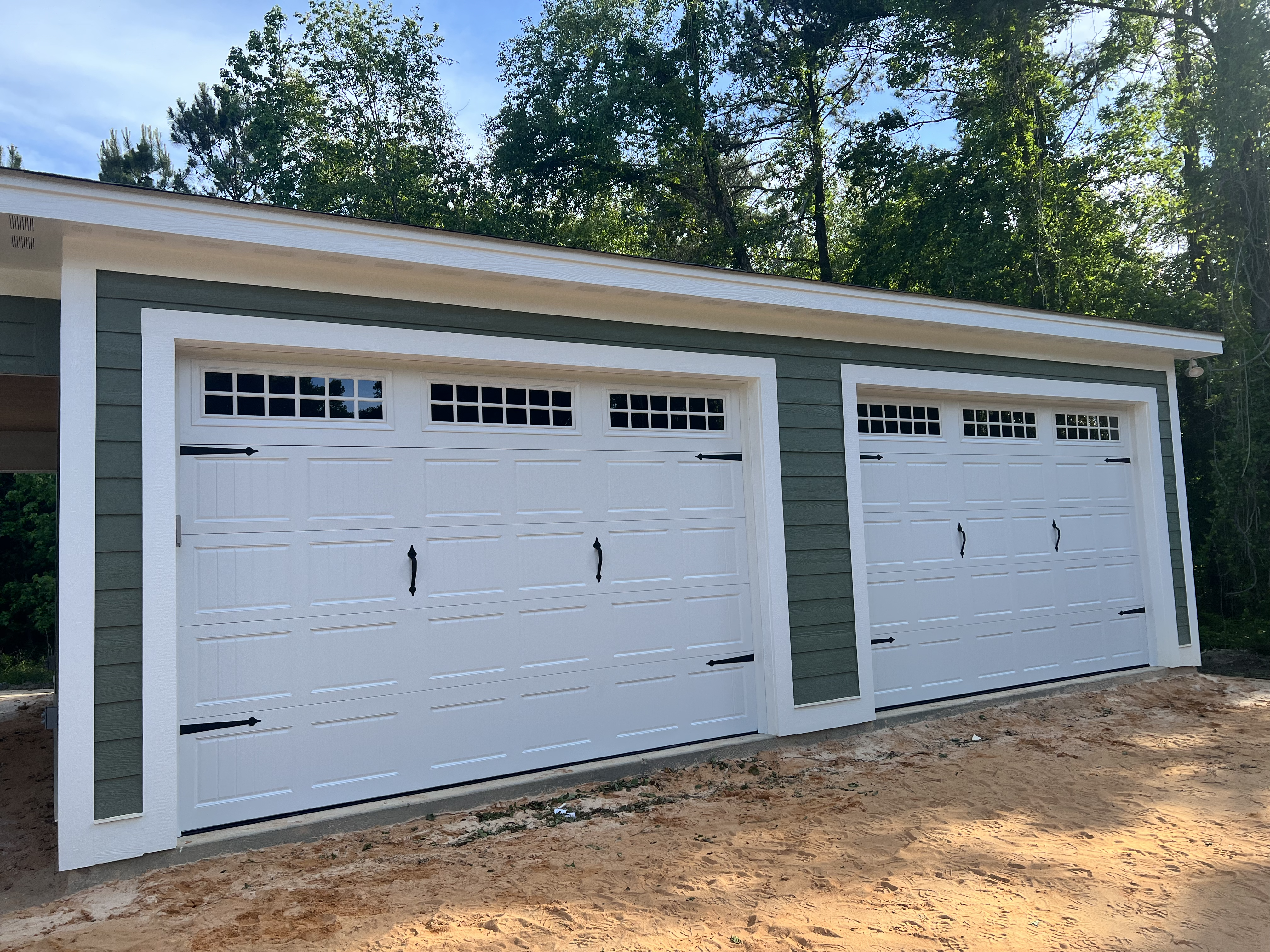 New garage doors New garage doors